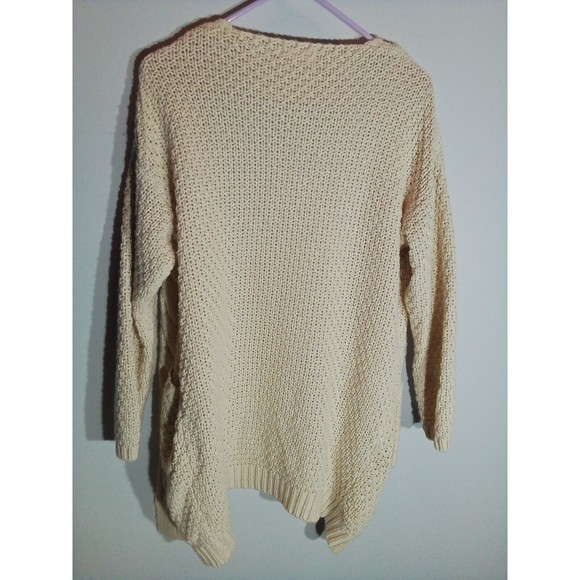 Women'sJanice Cable Knit Sweater Size Small Medium Off-white Color - Picture 13 of 16